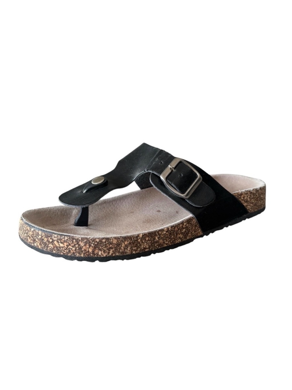 Streetwear Society Black Cork Sandals 9